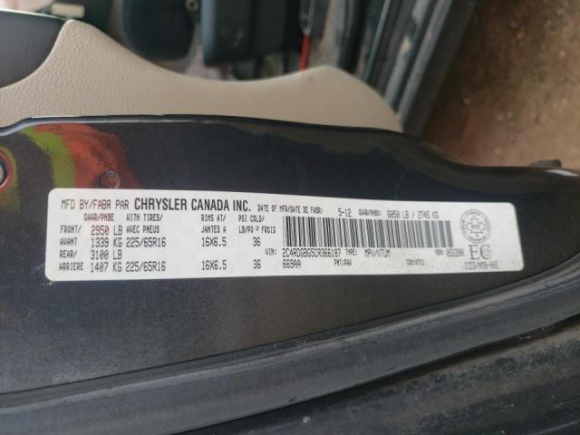 Photo 10 from auction – 2012 DODGE GRAND CARA with VIN 2C4RDGBG5CR366187