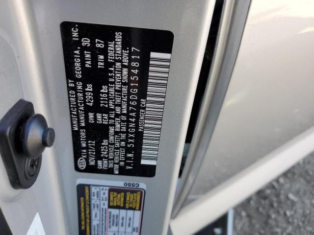 Photo 10 from auction – 2013 KIA OPTIMA EX with VIN 5XXGN4A76DG154817