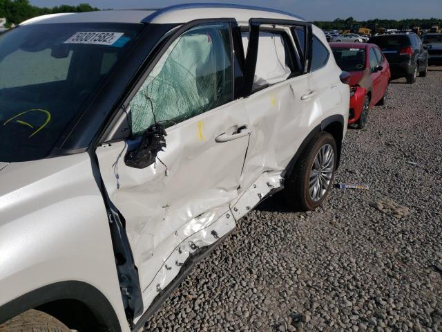 Photo 9 from auction – 2020 TOYOTA HIGHLANDER with VIN 5TDFZRBH1LS034912