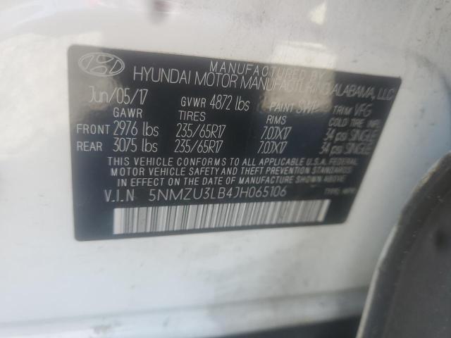 Photo 10 from auction – 2018 HYUNDAI SANTA FE S with VIN 5NMZU3LB4JH065106