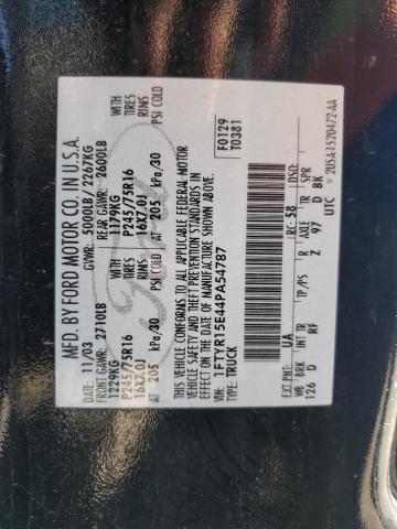 Photo 10 from auction – 2004 FORD RANGER with VIN 1FTYR15E44PA54787