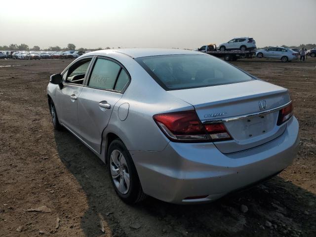 Photo 3 from auction – 2013 HONDA CIVIC LX with VIN 19XFB2F59DE035930