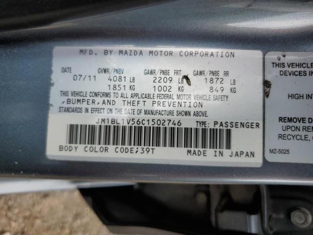 Photo 10 from auction – 2012 MAZDA 3 S with VIN JM1BL1V56C1502746