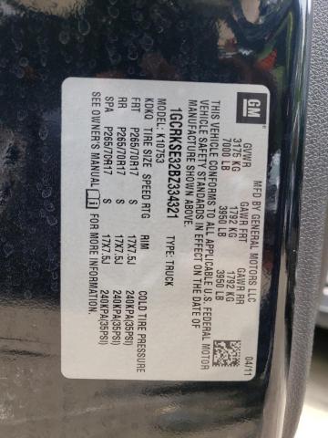 Photo 10 from auction – 2011 CHEVROLET SILVERADO with VIN 1GCRKSE32BZ334321