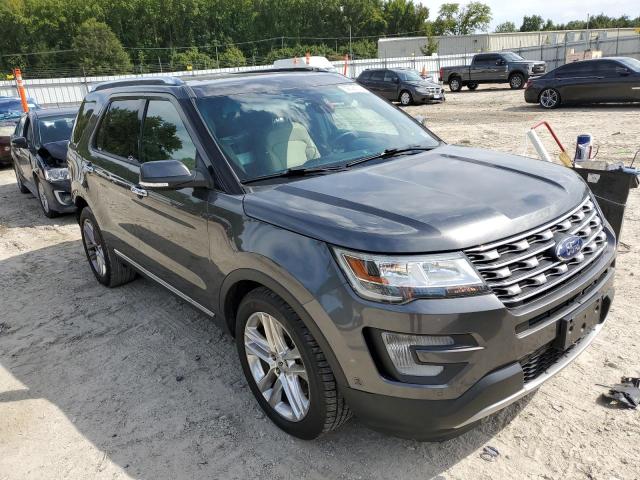 FORD EXPLORER L 2017 with VIN 1FM5K7F85HGA91948 - Photo from auction