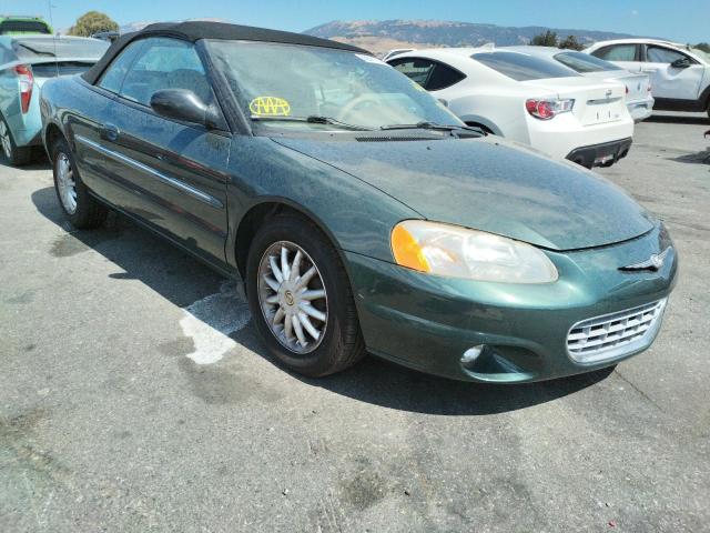Photo 1 from auction – 2001 CHRYSLER SEBRING LX with VIN 1C3EL55U11N584715