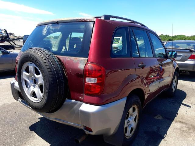 Photo 4 from auction – 2004 TOYOTA RAV4 with VIN JTEGD20VX40001801