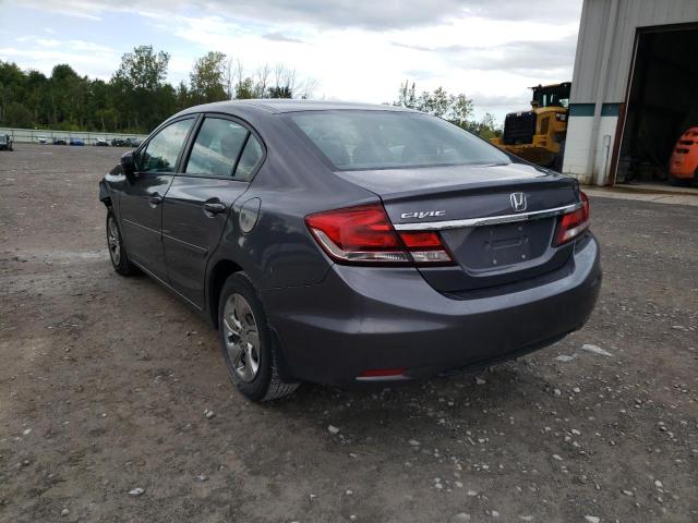 Photo 3 from auction – 2014 HONDA CIVIC LX with VIN 19XFB2F59EE203759