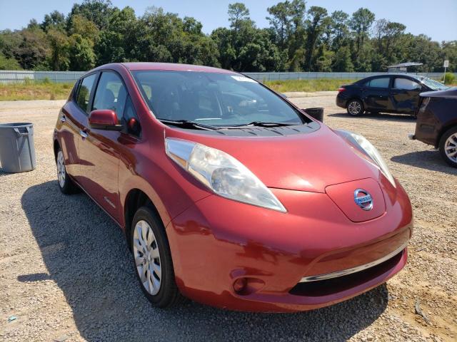 NISSAN LEAF S 2013 with VIN 1N4AZ0CP9DC422927 - Photo from auction