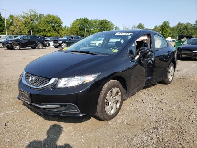 Photo 2 from auction – 2015 HONDA CIVIC LX with VIN 19XFB2F53FE289152
