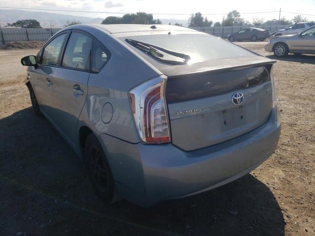 Photo 3 from auction – 2012 TOYOTA PRIUS with VIN JTDKN3DU5C1542914
