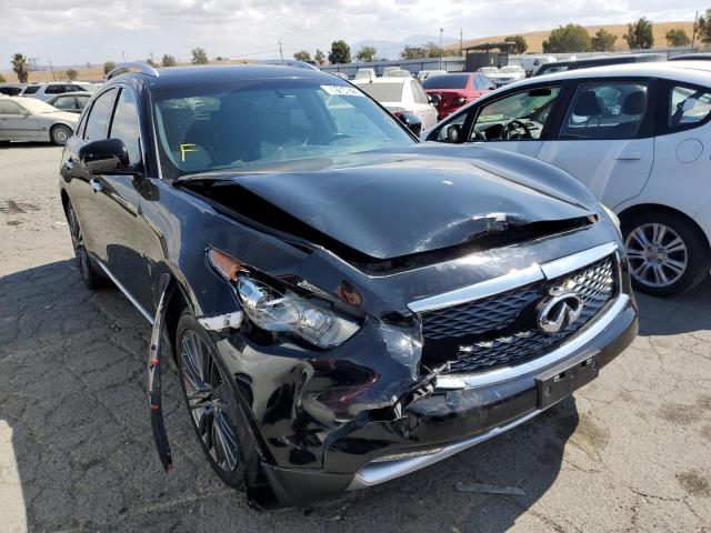 INFINITI QX70 2017 with VIN JN8CS1MW8HM410260 - Photo from auction