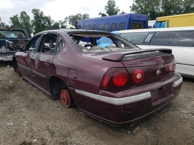 Photo 3 from auction – 2003 CHEVROLET IMPALA LS with VIN 2G1WH55K039284761