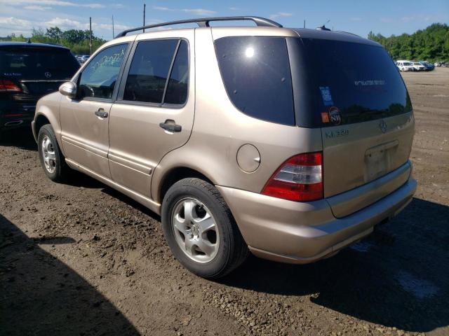 Photo 3 from auction – 2003 MERCEDES-BENZ ML 320 with VIN 4JGAB54E63A401418