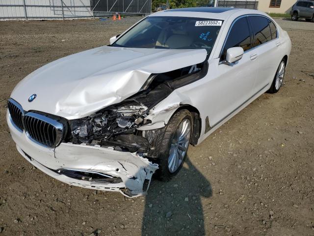 Photo 2 from auction – 2017 BMW 740 I with VIN WBA7E2C35HG740600