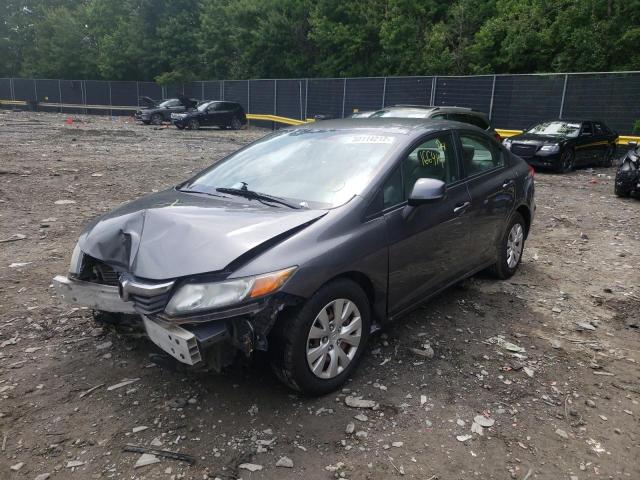Photo 2 from auction – 2012 HONDA CIVIC LX with VIN 19XFB2F53CE315518
