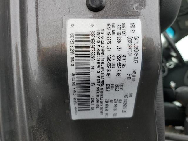 Photo 10 from auction – 2004 CHRYSLER PT CRUISER with VIN 3C8FY68804T223209