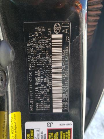 Photo 10 from auction – 2011 TOYOTA COROLLA BA with VIN 2T1BU4EE0BC580609