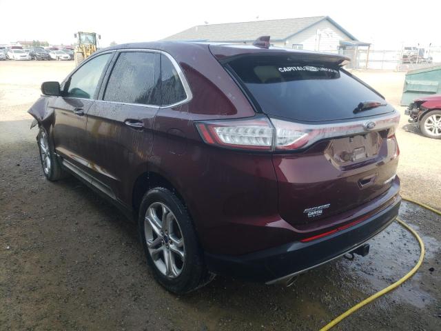 Photo 3 from auction – 2017 FORD EDGE TITAN with VIN 2FMPK4K84HBC33839