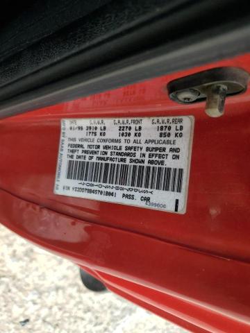 Photo 10 from auction – 1995 SAAB 900 S with VIN YS3DD78B4S7018041