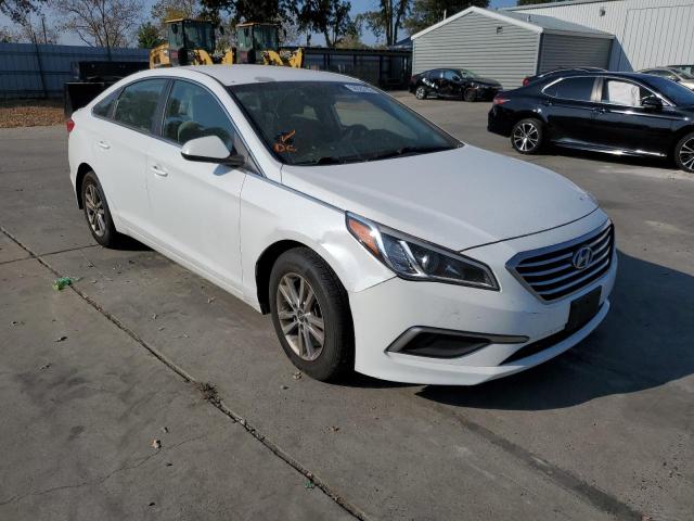 HYUNDAI SONATA SE 2016 with VIN 5NPE24AF0GH348050 - Photo from auction