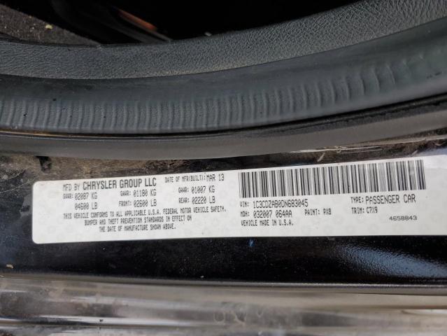 Photo 10 from auction – 2013 DODGE AVENGER SE with VIN 1C3CDZAB0DN683045