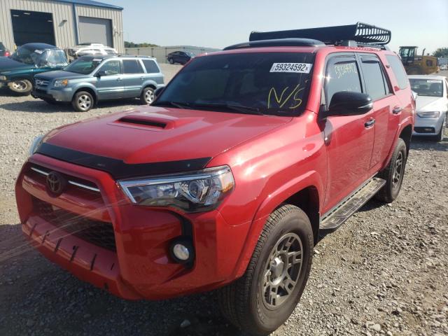 Photo 2 from auction – 2020 TOYOTA 4RUNNER SR with VIN JTEBU5JR1L5755927