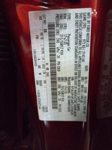 Photo 10 from auction – 2015 FORD FOCUS SE with VIN 1FADP3F24FL374325