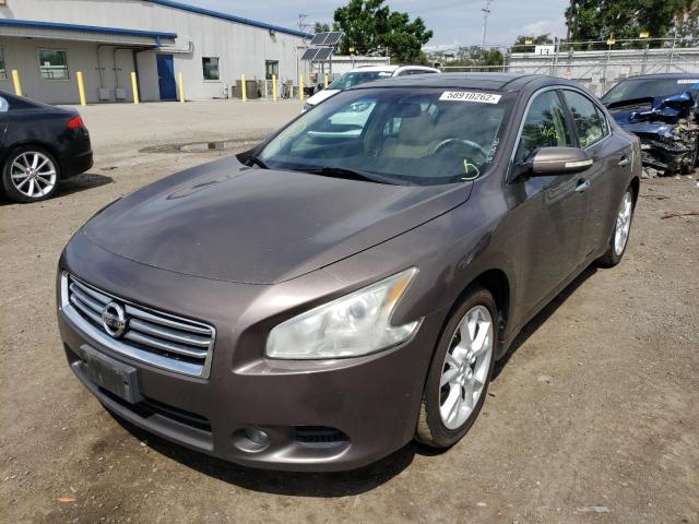 Photo 2 from auction – 2014 NISSAN MAXIMA S with VIN 1N4AA5AP0EC470387