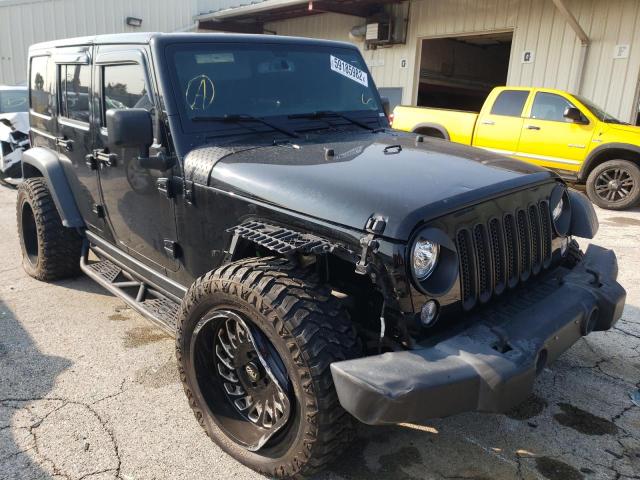 JEEP WRANGLER U 2017 with VIN 1C4BJWFG4HL736804 - Photo from auction