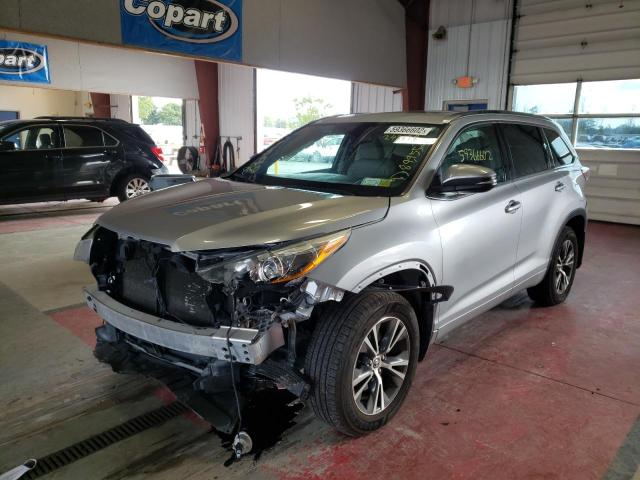 Photo 2 from auction – 2016 TOYOTA HIGHLANDER with VIN 5TDJKRFH7GS243828