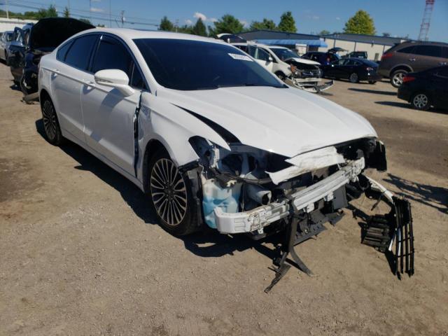 FORD FUSION SE 2018 with VIN 3FA6P0HD9JR184973 - Photo from auction