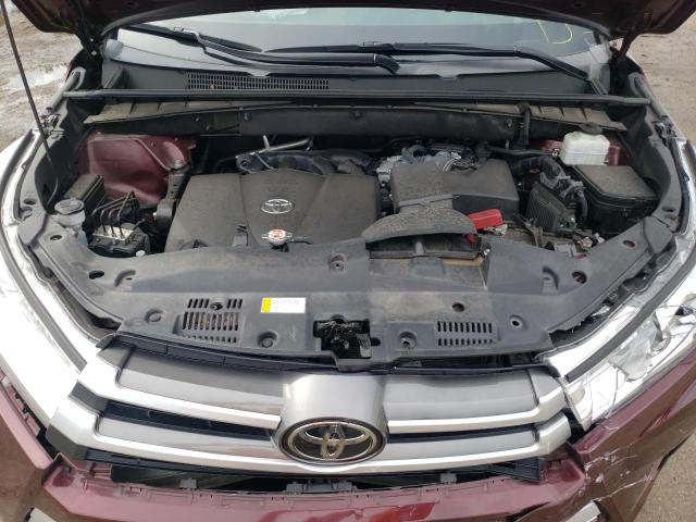 Photo 7 from auction – 2019 TOYOTA HIGHLANDER with VIN 5TDKZRFH1KS344842