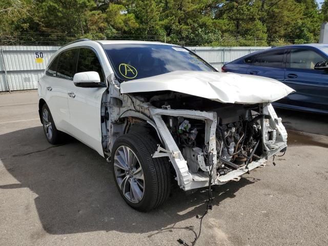 ACURA MDX TECHNO 2017 with VIN 5FRYD4H50HB013373 - Photo from auction