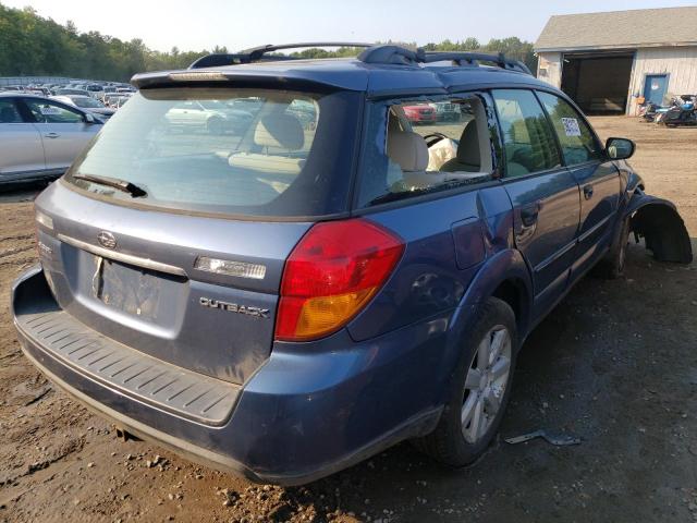 Photo 4 from auction – 2007 SUBARU LEGACY OUT with VIN 4S4BP61C277339856