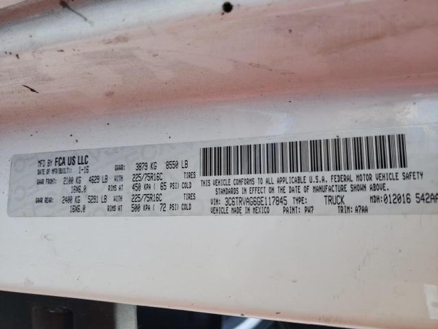 Photo 10 from auction – 2016 RAM PROMASTER with VIN 3C6TRVAG6GE117845