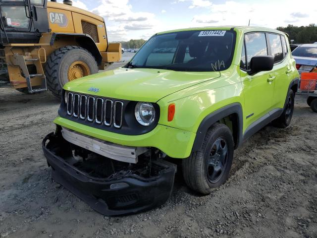 Photo 2 from auction – 2017 JEEP RENEGADE S with VIN ZACCJAABXHPF60307