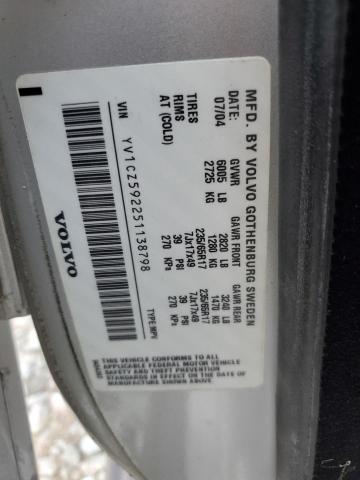 Photo 10 from auction – 2005 VOLVO XC90 with VIN YV1CZ592251138798