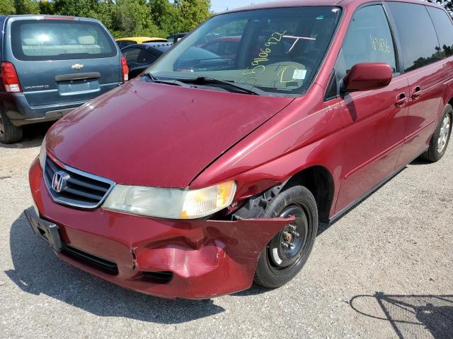 Photo 9 from auction – 2004 HONDA ODYSSEY EX with VIN 5FNRL188X4B143253