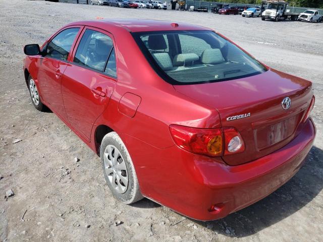 Photo 3 from auction – 2009 TOYOTA COROLLA BA with VIN JTDBL40E79J007490