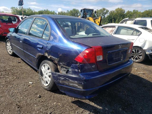 Photo 3 from auction – 2004 HONDA CIVIC LX with VIN 2HGES165X4H644780