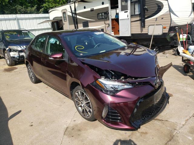 TOYOTA COROLLA L 2017 with VIN 5YFBURHE7HP644131 - Photo from auction