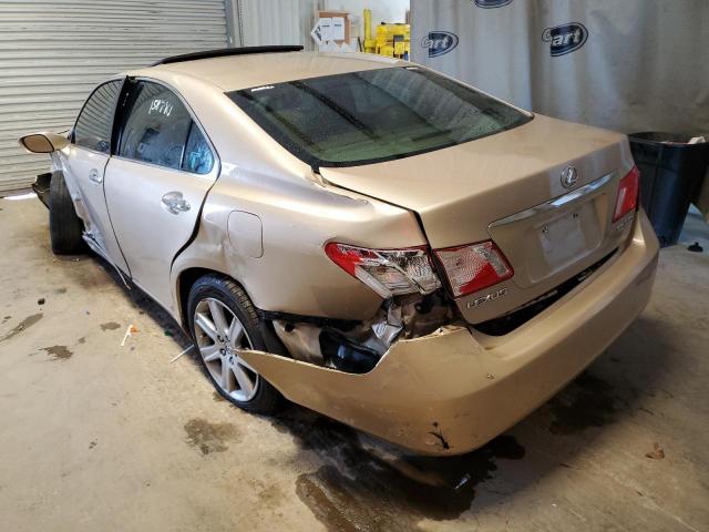 Photo 3 from auction – 2008 LEXUS ES 350 with VIN JTHBJ46G382221754
