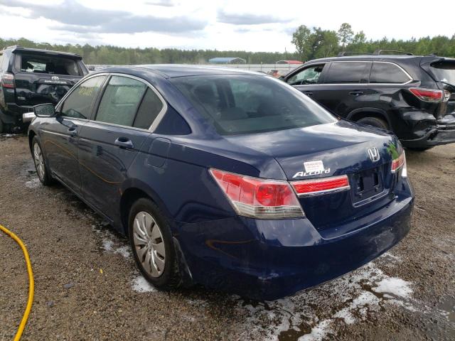 Photo 3 from auction – 2011 HONDA ACCORD LX with VIN 1HGCP2F31BA148534