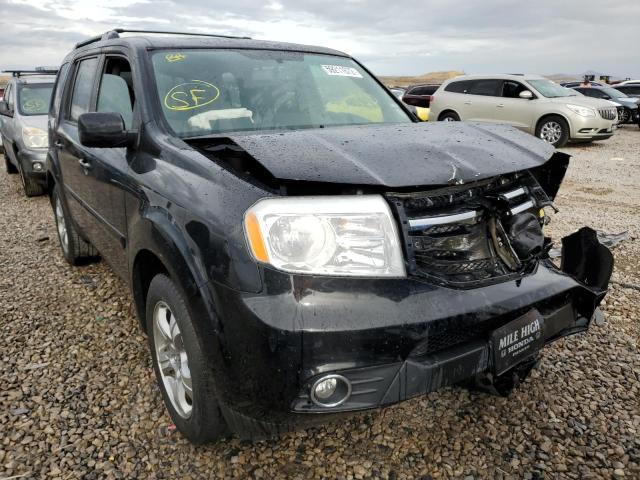 HONDA PILOT EXL 2014 with VIN 5FNYF4H61EB051291 - Photo from auction
