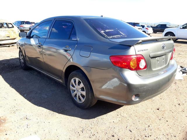 Photo 3 from auction – 2009 TOYOTA COROLLA BA with VIN JTDBL40E799052348