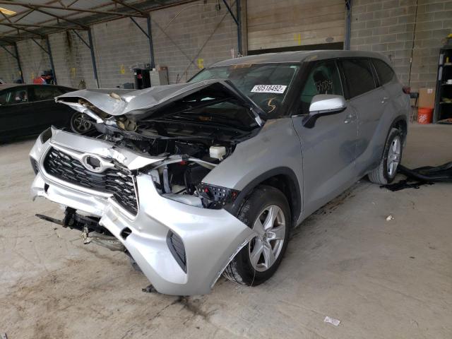 Photo 2 from auction – 2020 TOYOTA HIGHLANDER with VIN 5TDCZRAH7LS502582