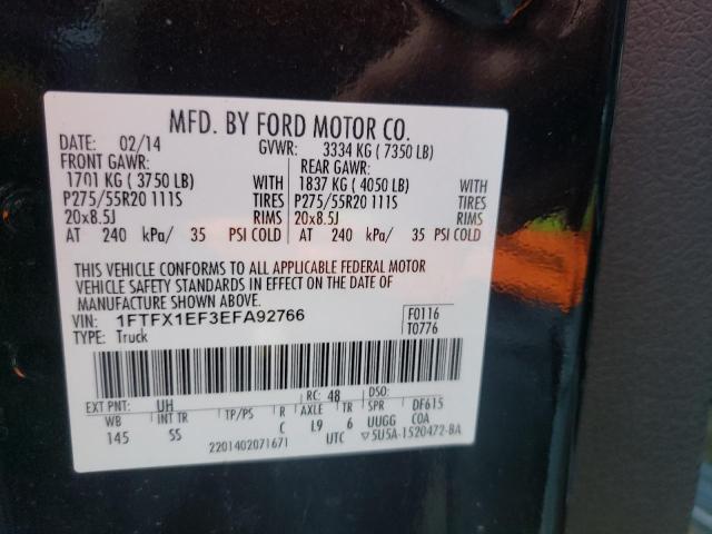 Photo 10 from auction – 2014 FORD F150 SUPER with VIN 1FTFX1EF3EFA92766