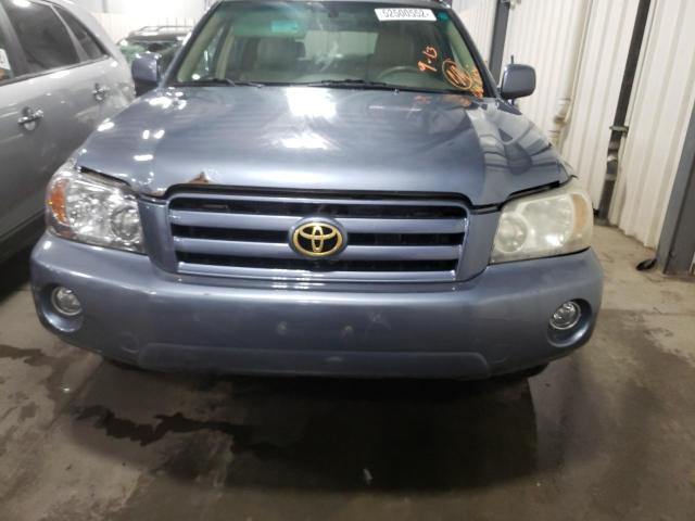 Photo 9 from auction – 2005 TOYOTA HIGHLANDER with VIN JTEEP21AX50122744