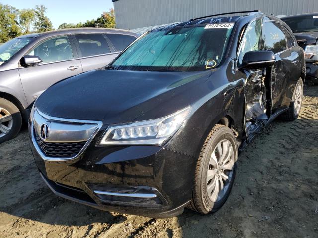 Photo 2 from auction – 2015 ACURA MDX TECHNO with VIN 5FRYD4H44FB022811